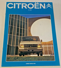 Brochure citroen c25 d'occasion  Quarré-les-Tombes