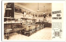 Usado, Cartão postal BRODERICK'S Old Corner Bar RPPC Carson City, NV salão de roleta década de 1940 comprar usado  Enviando para Brazil