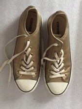 Converse gold 7.5 for sale  HUDDERSFIELD