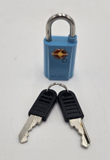 Mini cadeado Blue Belle Hop mala de viagem trava aprovada pela TSA 2 chaves comprar usado Mini cadeado Blue Belle Hop mala de viagem trava aprovada pela TSA 2 chaves comprar usado  Enviando para Brazil