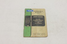 Operators manual john for sale  Willmar