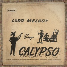 LORD MELODY - Sings Calypso / CALYPSO TRINIDAD LP COOK comprar usado  Enviando para Brazil