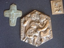 Relief kreuz haussegen gebraucht kaufen  Recklinghausen