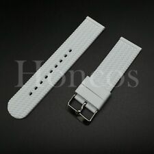 Pulseira de relógio de borracha de silicone pneu 18 20 22 mm liberação rápida compatível com Movado branco comprar usado  Enviando para Brazil