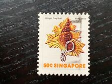 CINGAPURA 1977 CONCHAS 50C CONCHA DE SAPO ALADO BIPLEX PERCA - USADO comprar usado  Enviando para Brazil