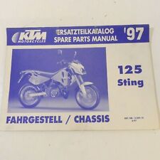 Ktm 125 sting gebraucht kaufen  Deutschland