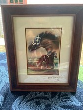 Secretariat framed art for sale  Goldens Bridge