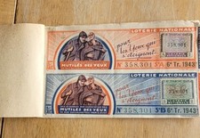 Carnet billets loterie d'occasion  Saint-Marcellin-en-Forez