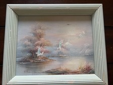 Vtg seascape birds for sale  Naples