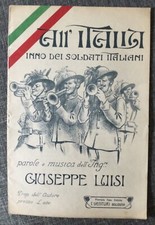 Spartito musicale fascismo usato  Bologna