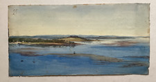 Antique panoramic watercolour for sale  UK