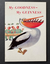 AtoZ. 6 cartões postais raros originais de cerveja Guinness grossa da Inglaterra comprar usado  Enviando para Brazil