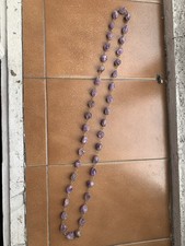 Collana vintage ametista usato  Trieste