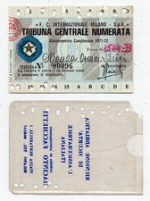 Tessera abbonamento stagione usato  Italia