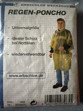 Poncho regenponcho transparent gebraucht kaufen  Vöhringen
