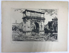 Antique engraving arch for sale  HASTINGS