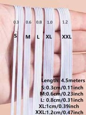 Flat sewing elastic for sale  CIRENCESTER