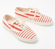 Usado, Tênis Soludos Feminino Tamanho 7 Tecido com Cadarço Vermelho A521360 comprar usado  Enviando para Brazil
