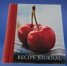 Recipe Notebook Journal Blank Add Your Recipes 7.5x8" Open Flat Binding comprar usado  Enviando para Brazil