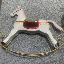 Christmas metal rocking for sale  HARLOW