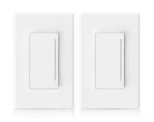 Interruptor de luz ELEGRP Smart Touch dimmer pólo único, 2.4GHz WiFi, branco 2 peças comprar usado  Enviando para Brazil