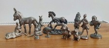 Vintage pewter animals for sale  WHITCHURCH