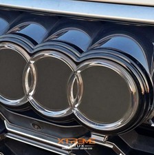 Emblema de grade dianteira iluminada por LED preto para Audi A3 A4 A5 A6 S3 4 5 6 comprar usado  Enviando para Brazil