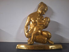 Sculpture laiton vintage d'occasion  Trouy
