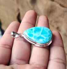 Larimar gemstone solid d'occasion  Expédié en Belgium