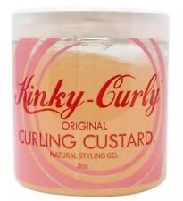 Usado, Kinky Curly Original Curling Custard Natural Styling Gel 8 oz NOVO comprar usado  Enviando para Brazil