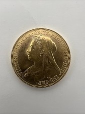 1900 gold sovereign for sale  CANVEY ISLAND