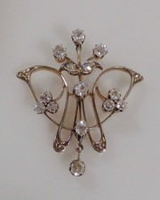 Pe14 feiner jugendstil gebraucht kaufen  Karlsruhe