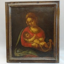 Antico dipinto madonna usato  Solignano