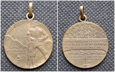 Medaglia zugna passo usato  Torino
