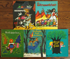 Lot 5 Ein Wunderbuch Vtg German Fairy Tales Books Rotkappchen Hansel und Gretel comprar usado  Enviando para Brazil
