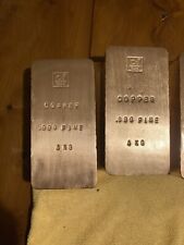 4kg copper ingot for sale  KING'S LYNN