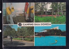 Cartolina baia domizia usato  Italia