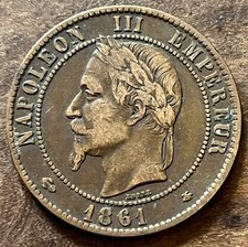 Centimes napoléon iii d'occasion  Pont-l'Abbé-d'Arnoult