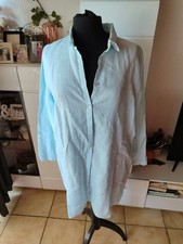 Leinen kleid aqua gebraucht kaufen  Mannheim