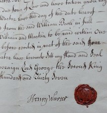 Antique document last for sale  LEEDS