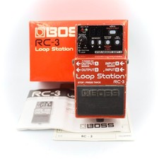 Estação de loop BOSS RC-3 com pedal gravador de frase looper caixa original H1C6194, usado comprar usado  Enviando para Brazil