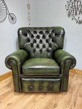 Green chesterfield vintage for sale  COVENTRY