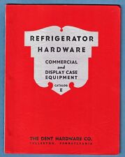 1948 REFRIGERATOR HARDWARE & DISPLAY CASE EQUIP. CATALOG ~ DENT ~ FULLERTON, PA comprar usado  Enviando para Brazil
