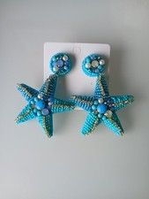 Turquoise beaded starfish for sale  ROSSENDALE