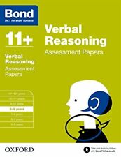 Bond verbal reasoning for sale  UK