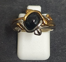 Bague bicolore onyx d'occasion  Saint-Marcel-lès-Valence