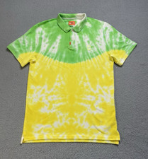 Usado, A camisa polo Nike quadra de tênis herança Dri-Fit masculina corante verde amarelo S comprar usado  Enviando para Brazil