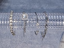 Silver bracelets pair for sale  BIRMINGHAM
