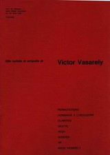 Victor vasarely. otto usato  Cambiago
