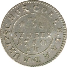 Köln stüber 1750 gebraucht kaufen Köln stüber 1750 gebraucht kaufen  Moers